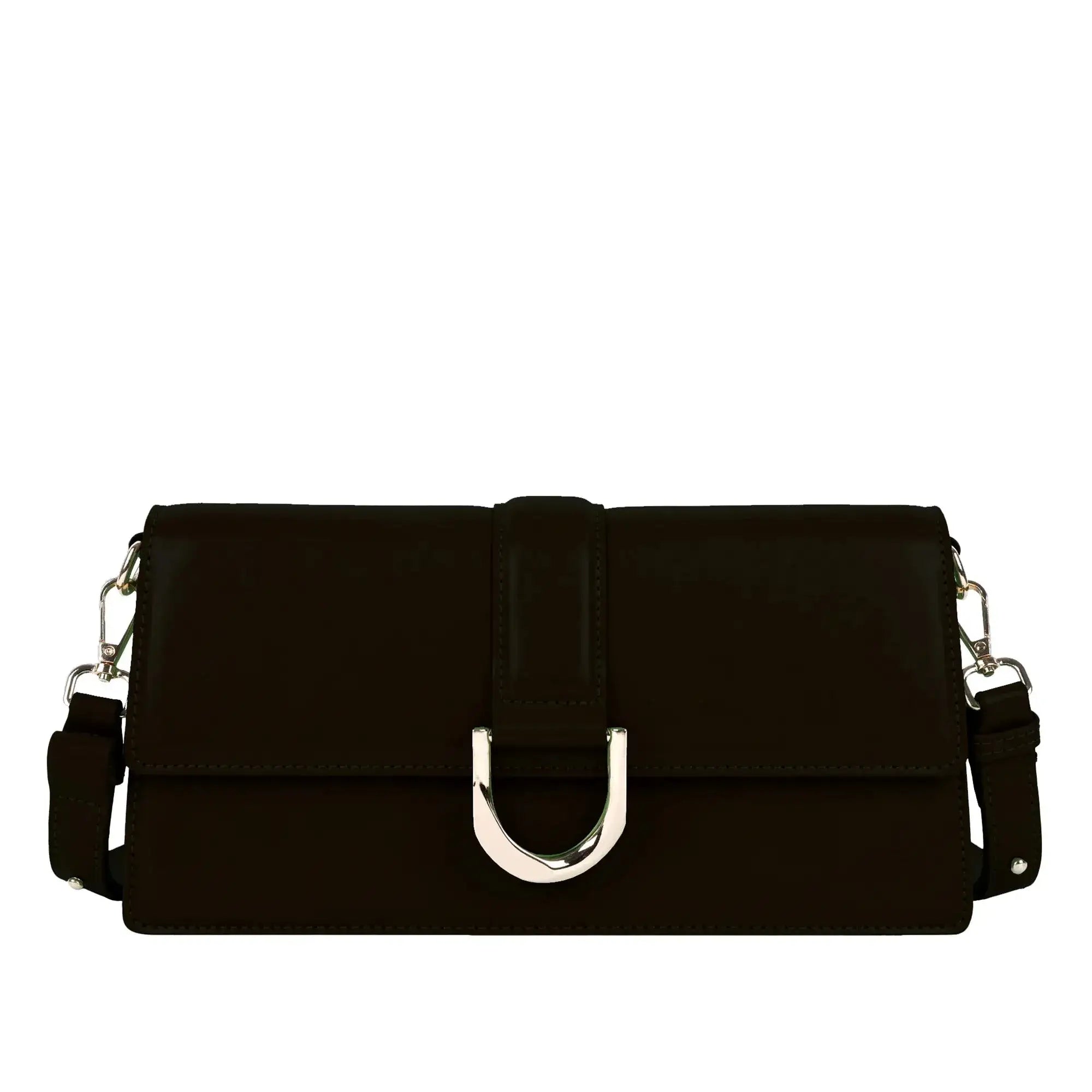 Monroe Focus Black Shoulder Bag - Lino Perros