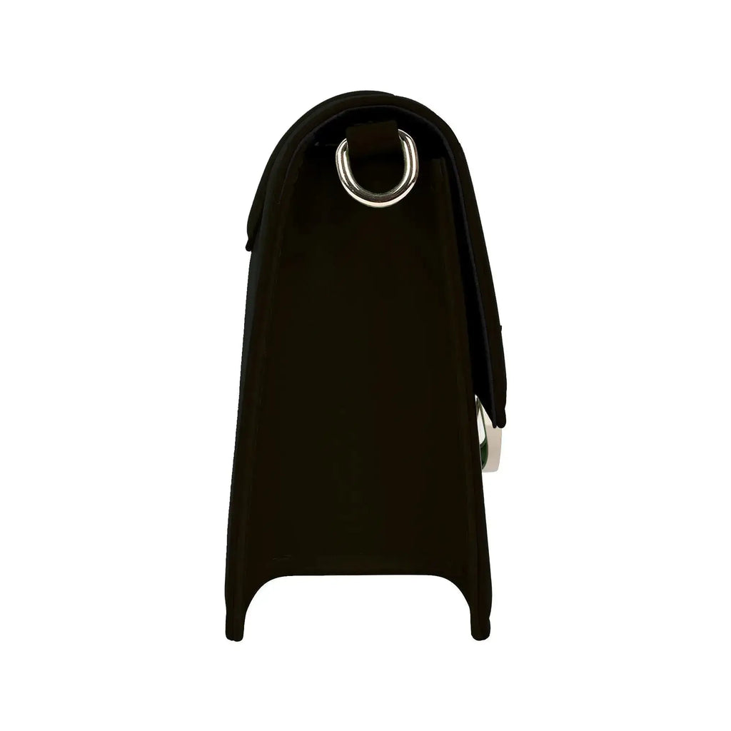 Monroe Focus Black Shoulder Bag - Lino Perros