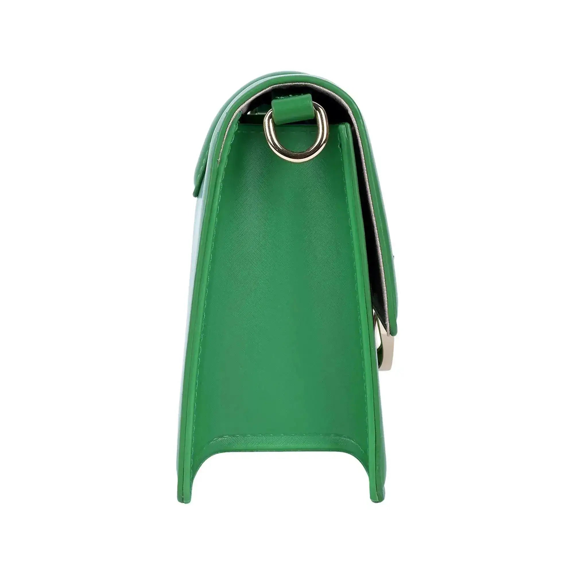 Monroe Focus Green Shoulder Bag - Lino Perros