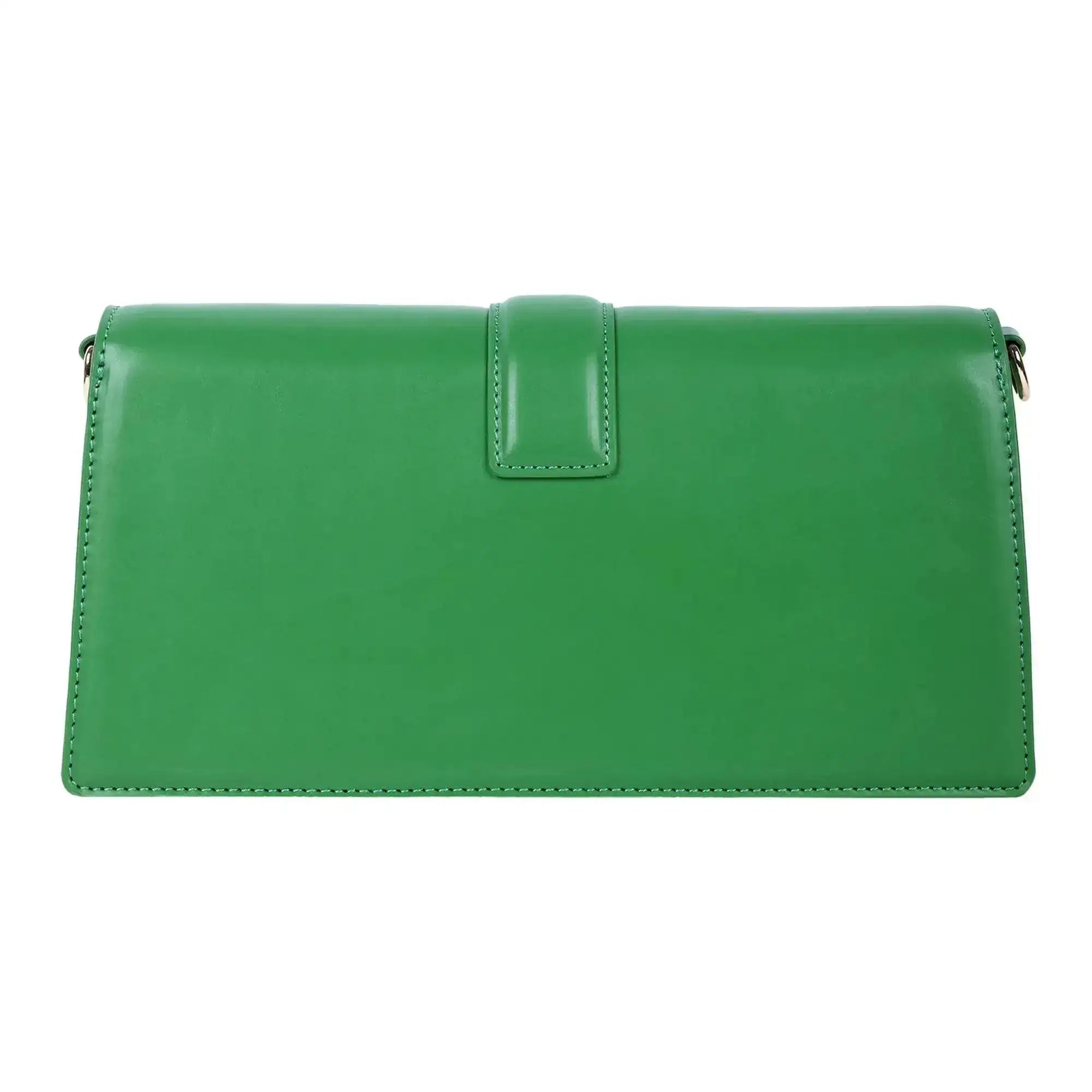 Monroe Focus Green Shoulder Bag - Lino Perros