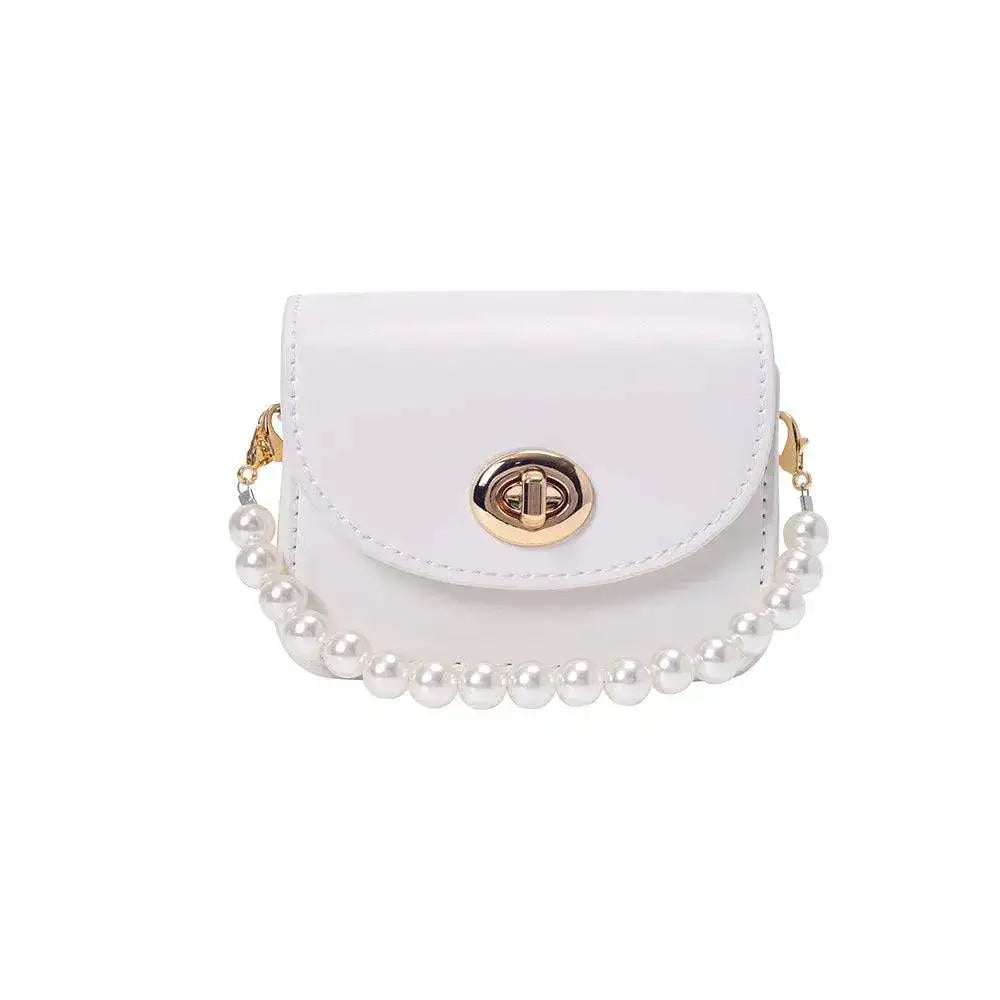 Monroe Mini Pearl White Sling Bag - Lino Perros