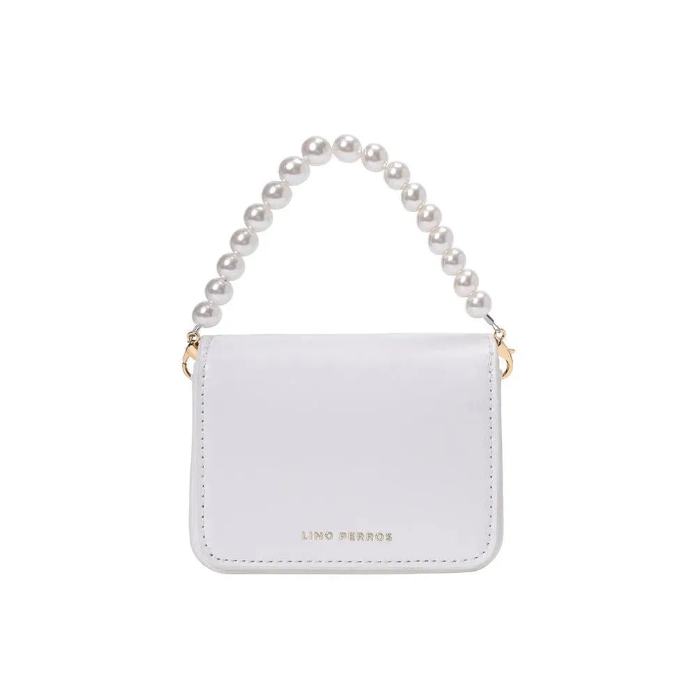 Buy Monroe Mini Pearl White Sling Bag Lino Perros