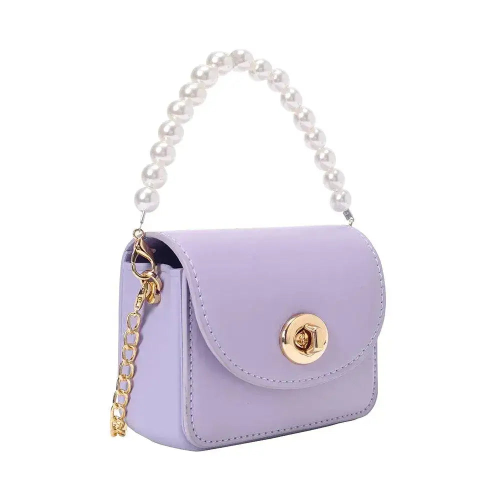 Monroe Mini Pearl Purple Sling Bag - Lino Perros