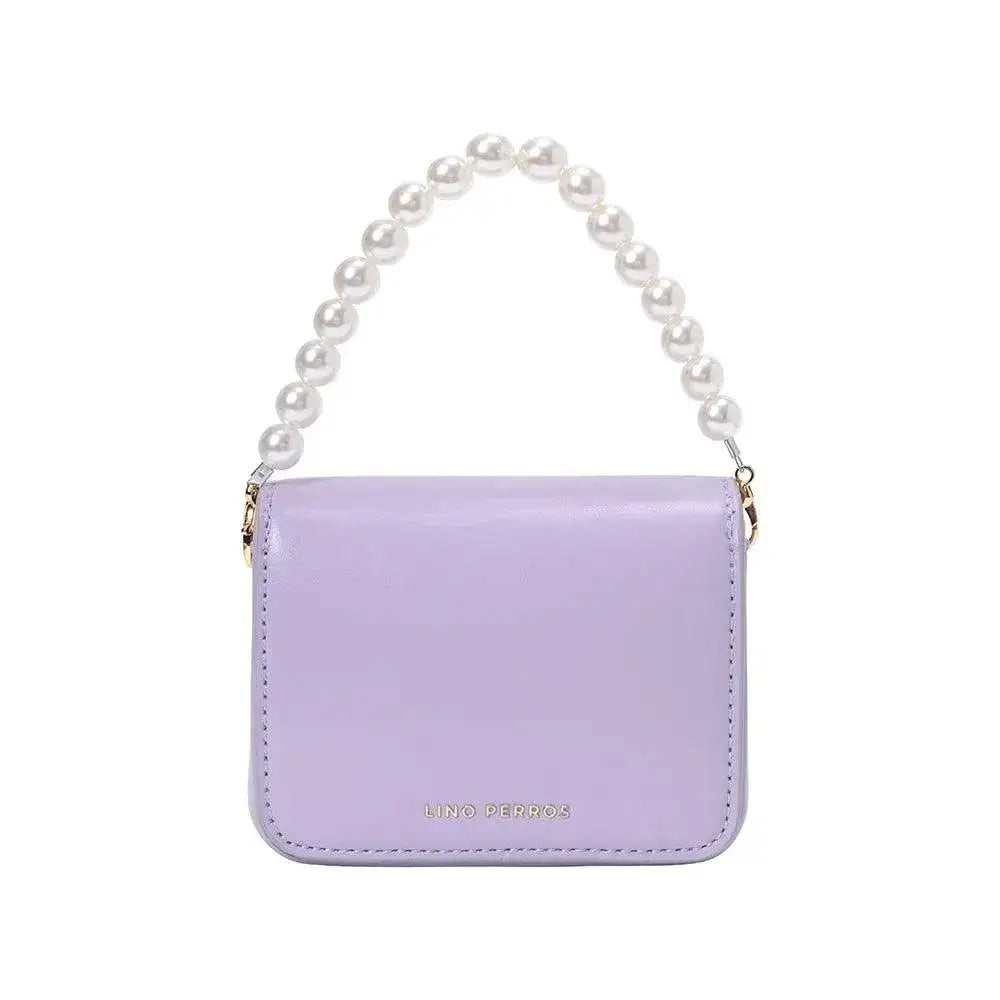 Monroe Mini Pearl Purple Sling Bag - Lino Perros