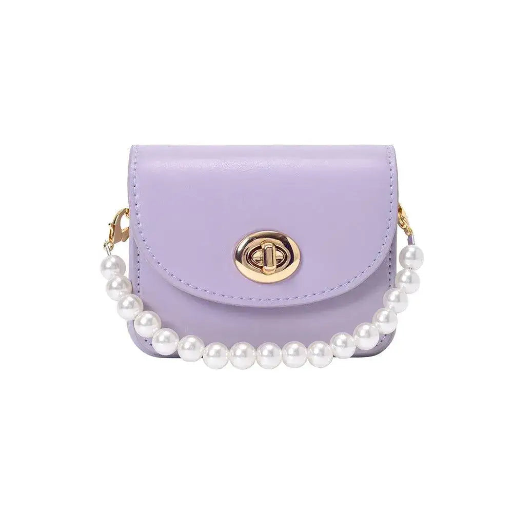 Monroe Mini Pearl Purple Sling Bag - Lino Perros