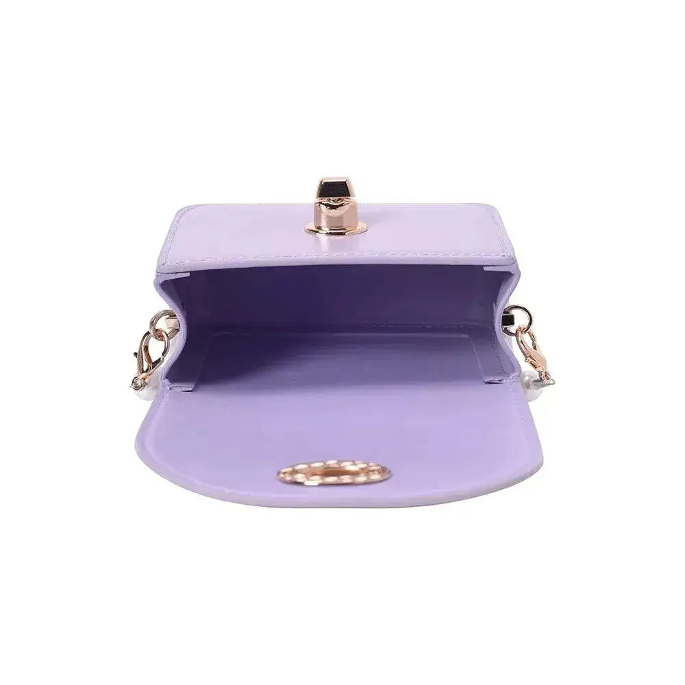 Monroe Mini Pearl Purple Sling Bag - Lino Perros