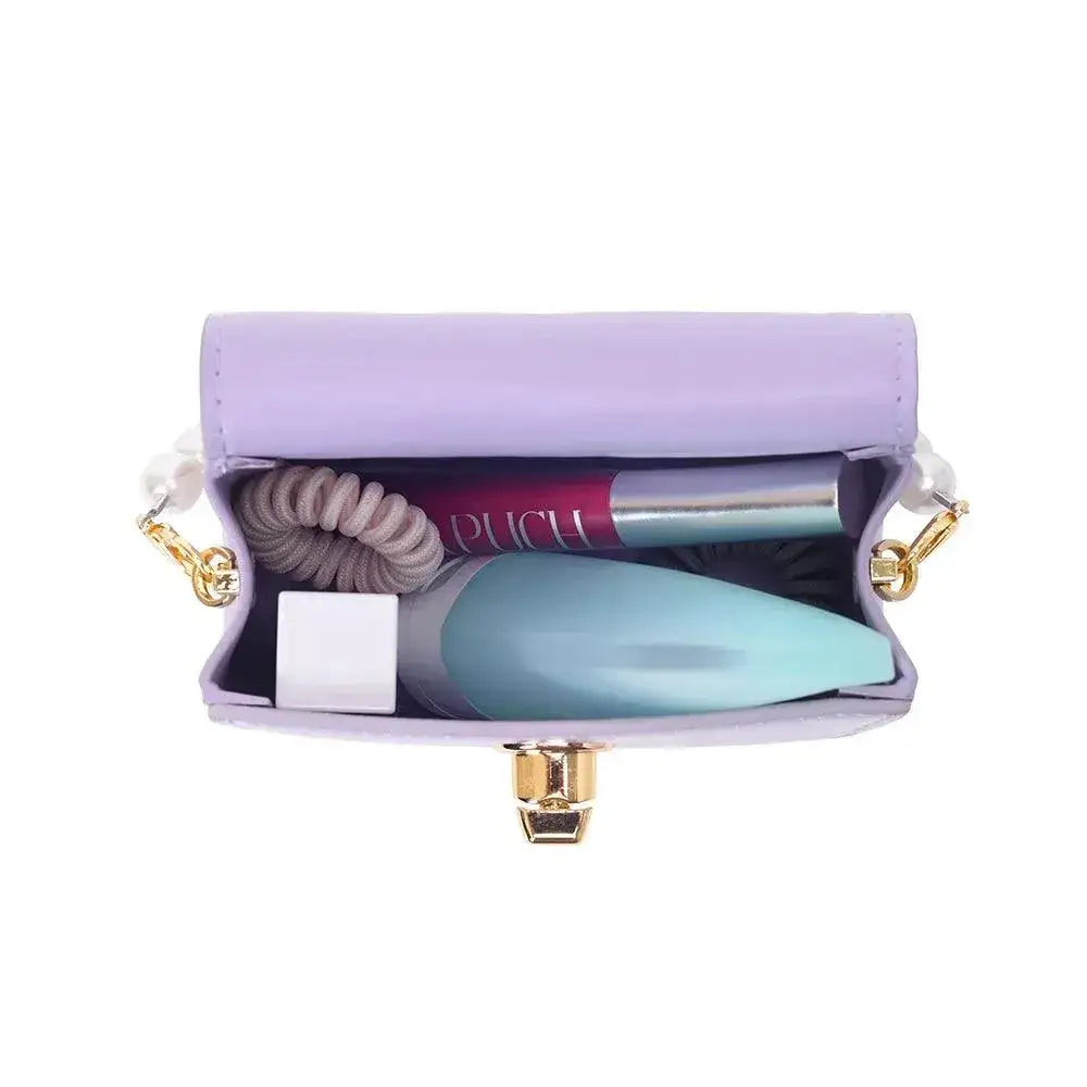 Monroe Mini Pearl Purple Sling Bag - Lino Perros