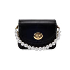 Monroe Mini Pearl Black Sling Bag - Lino Perros