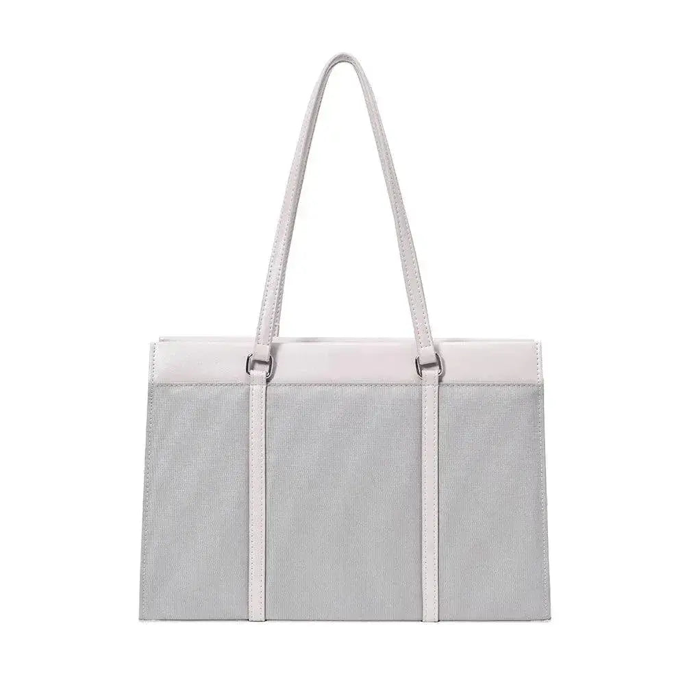 Monroe Serene Commuter Grey Tote Bag - Lino Perros
