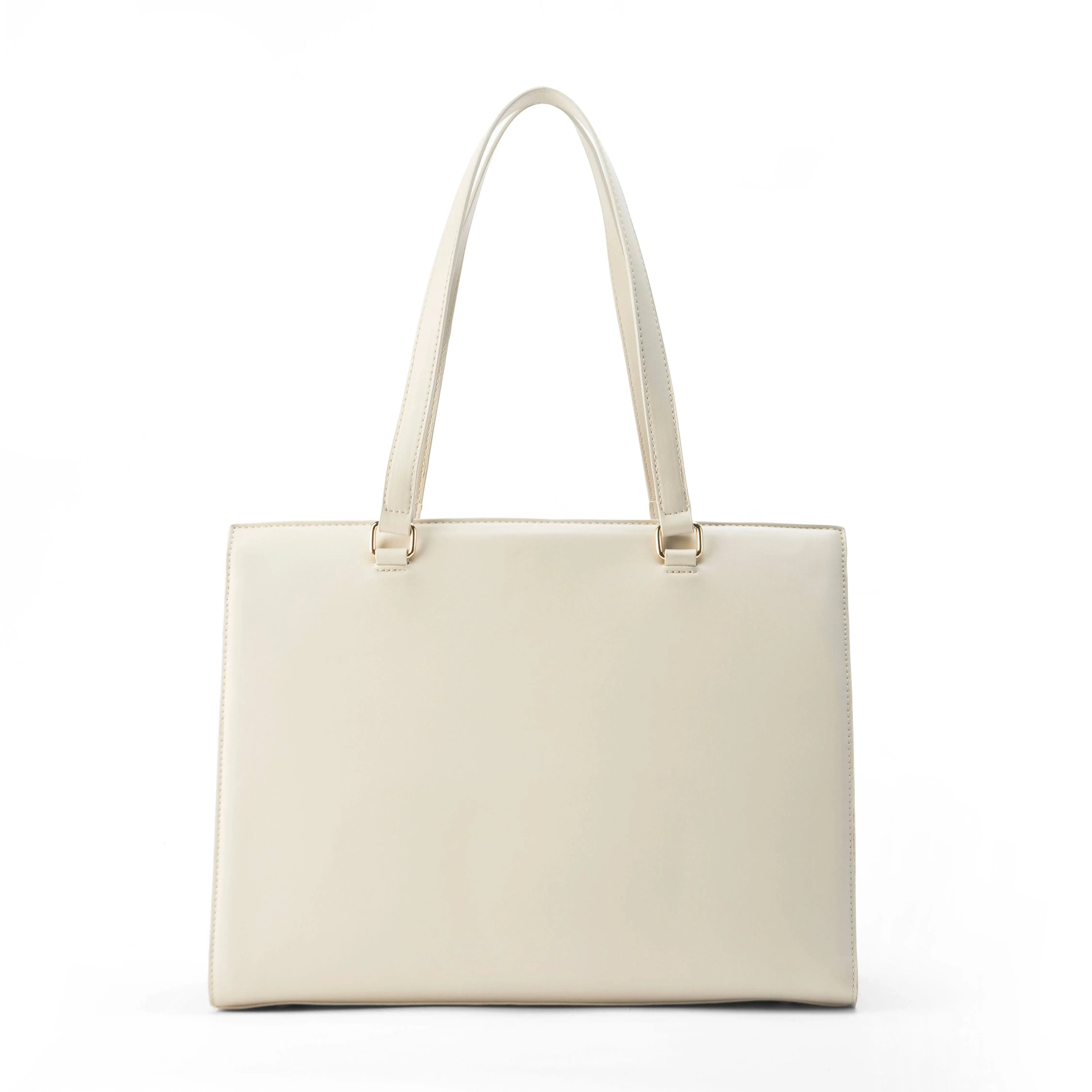 Monroe Sophisticated Beige Tote Bag - Lino Perros