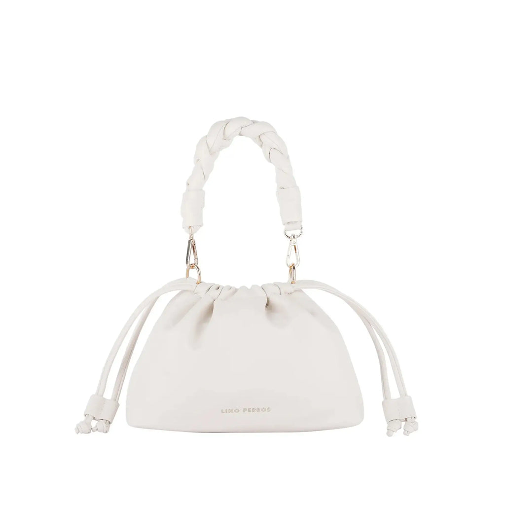 Monroe Stings White Satchel Bag - Lino Perros