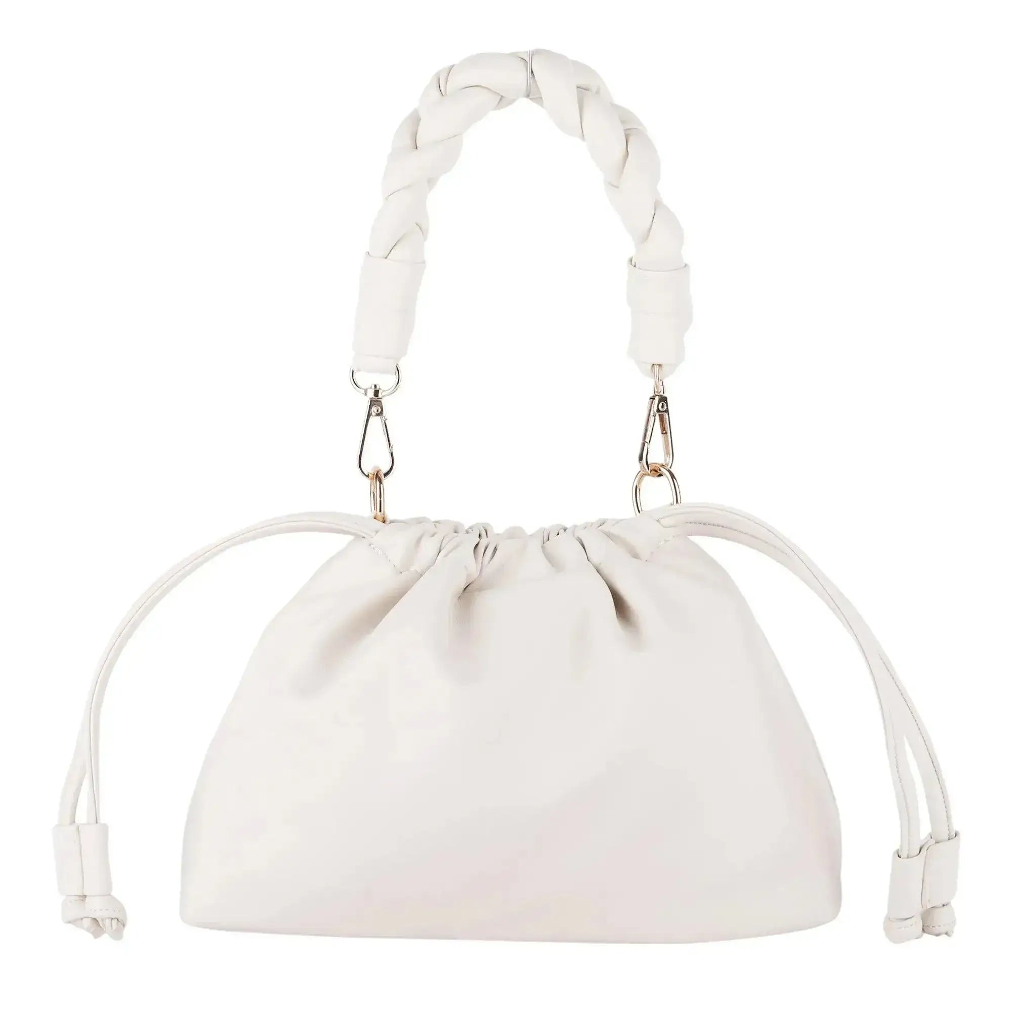 Monroe Stings White Satchel Bag - Lino Perros