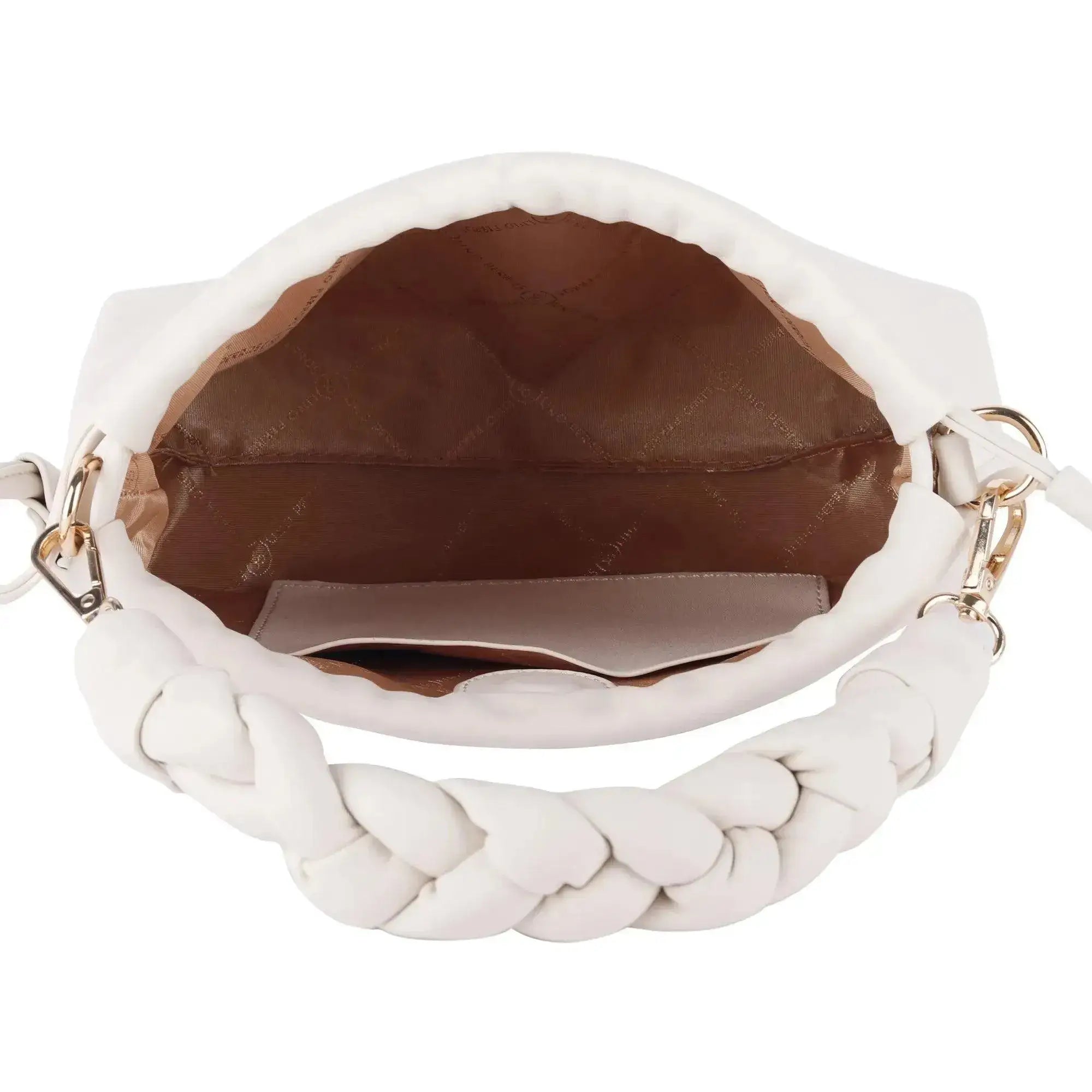 Monroe Stings White Satchel Bag - Lino Perros
