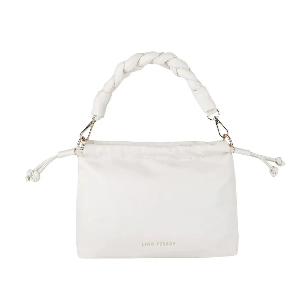 Monroe Stings White Satchel Bag - Lino Perros