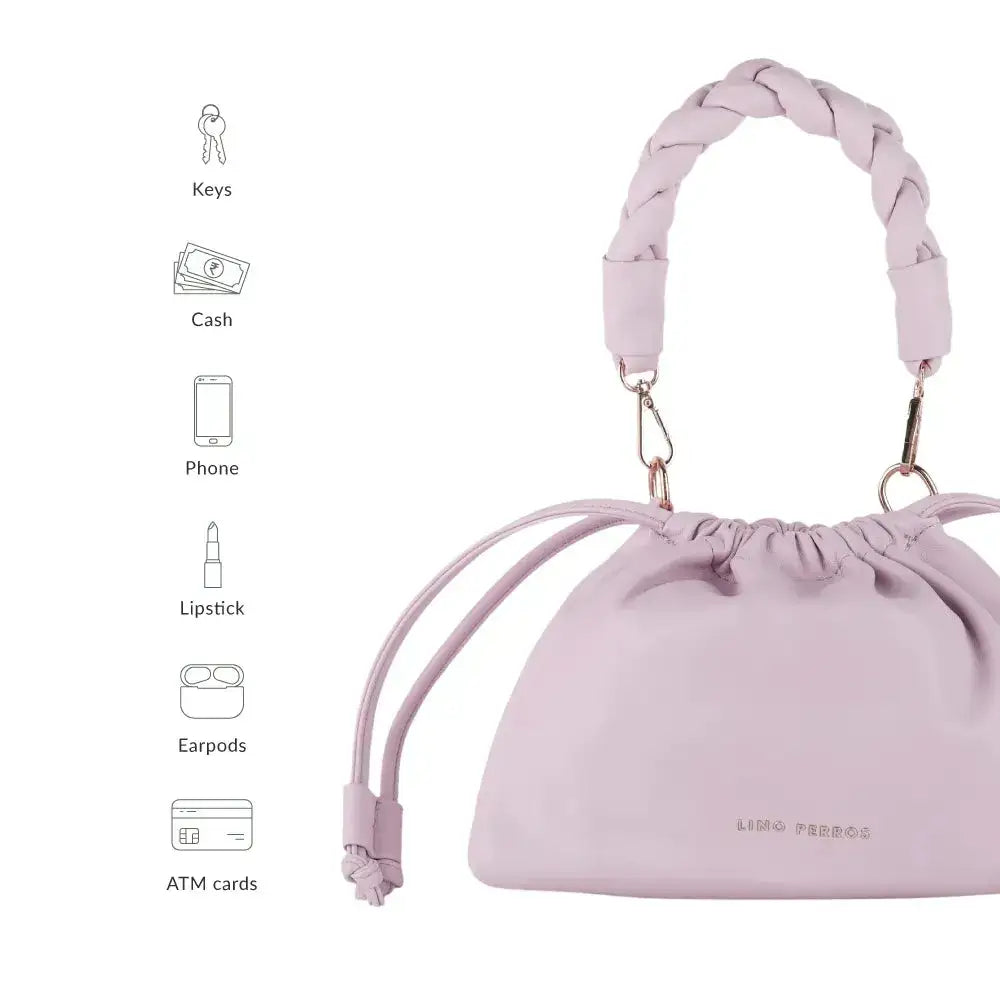 Monroe Stings Lavender Satchel Bag - Lino Perros