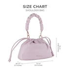 Monroe Stings Lavender Satchel Bag - Lino Perros
