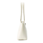 Monroe Tailored White Shoulder Bag - Lino Perros