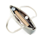 Monroe Tailored White Shoulder Bag - Lino Perros