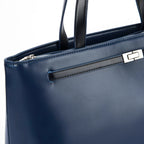 Monroe Tailored Navy Shoulder Bag - Lino Perros