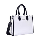 Monroe Versatile Solid White Tote Bag - Lino Perros