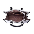 Monroe Versatile Solid White Tote Bag - Lino Perros