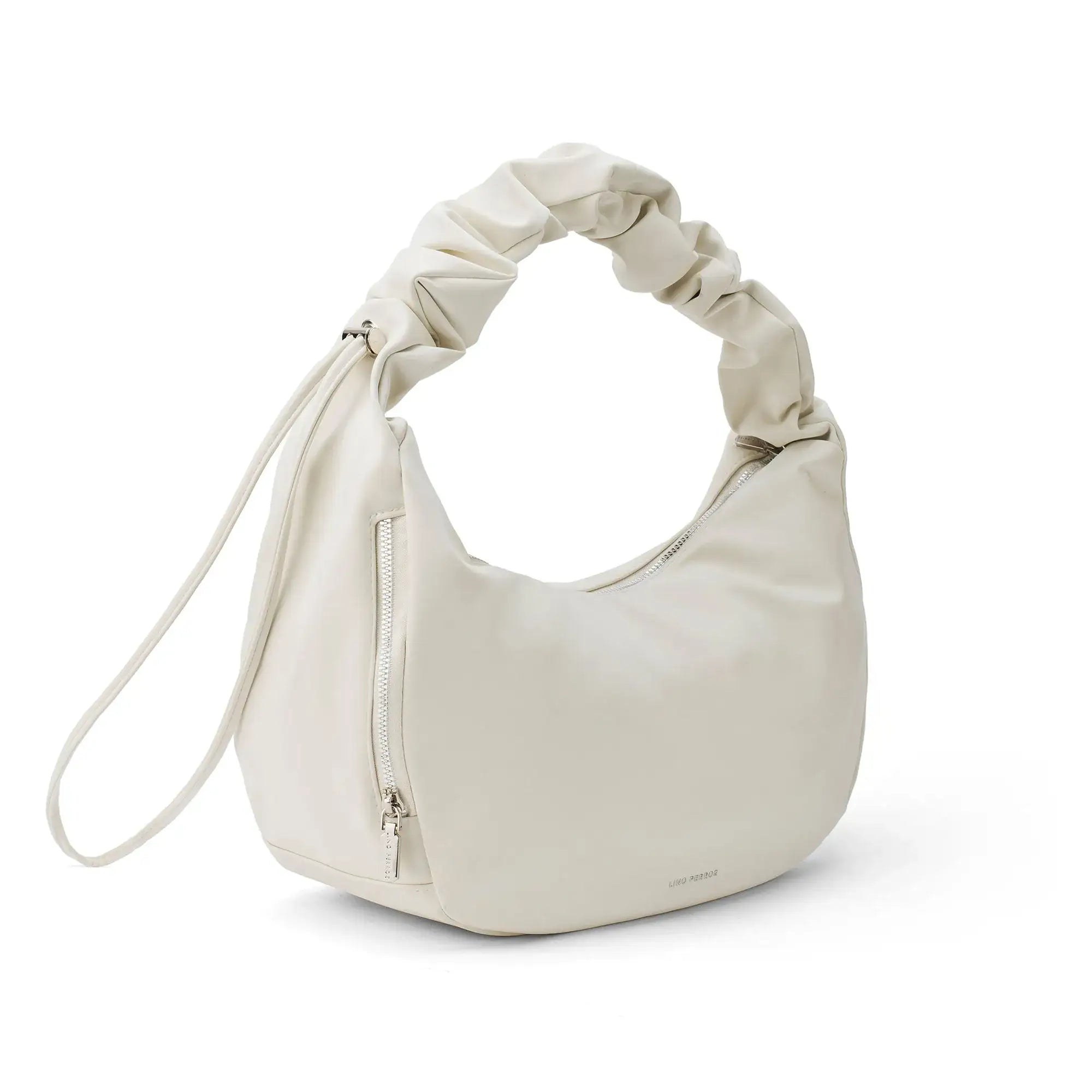 Monroe White Shoulder Bag - Lino Perros