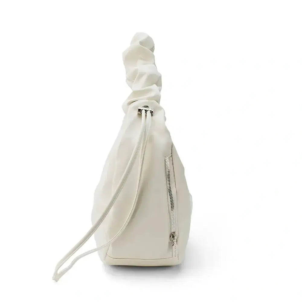 Monroe White Shoulder Bag - Lino Perros