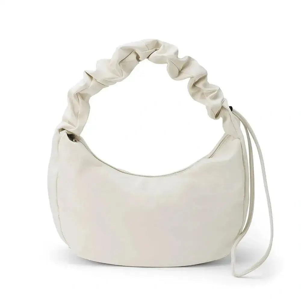 Monroe White Shoulder Bag - Lino Perros