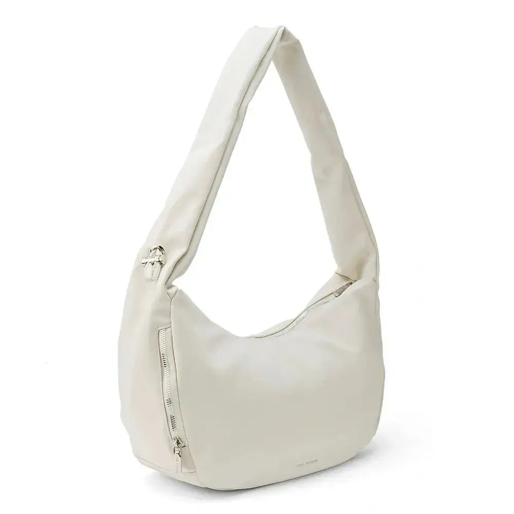 Monroe White Shoulder Bag - Lino Perros