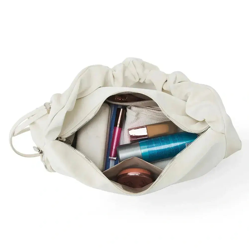 Monroe White Shoulder Bag - Lino Perros