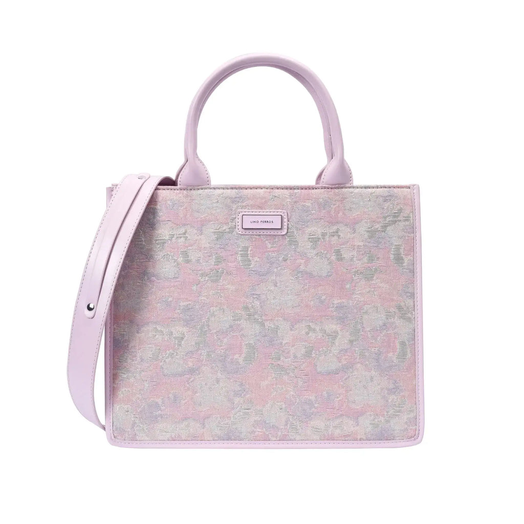 Nelly Date Lavender Satchel Bag - Lino Perros