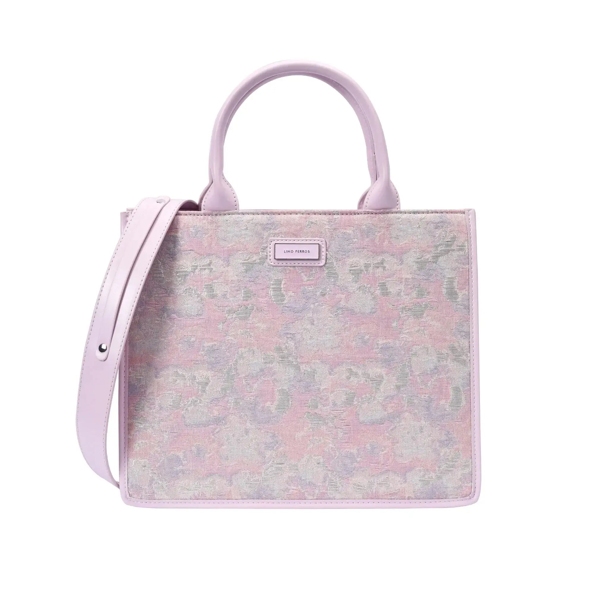 Nelly Date Lavender Satchel Bag - Lino Perros