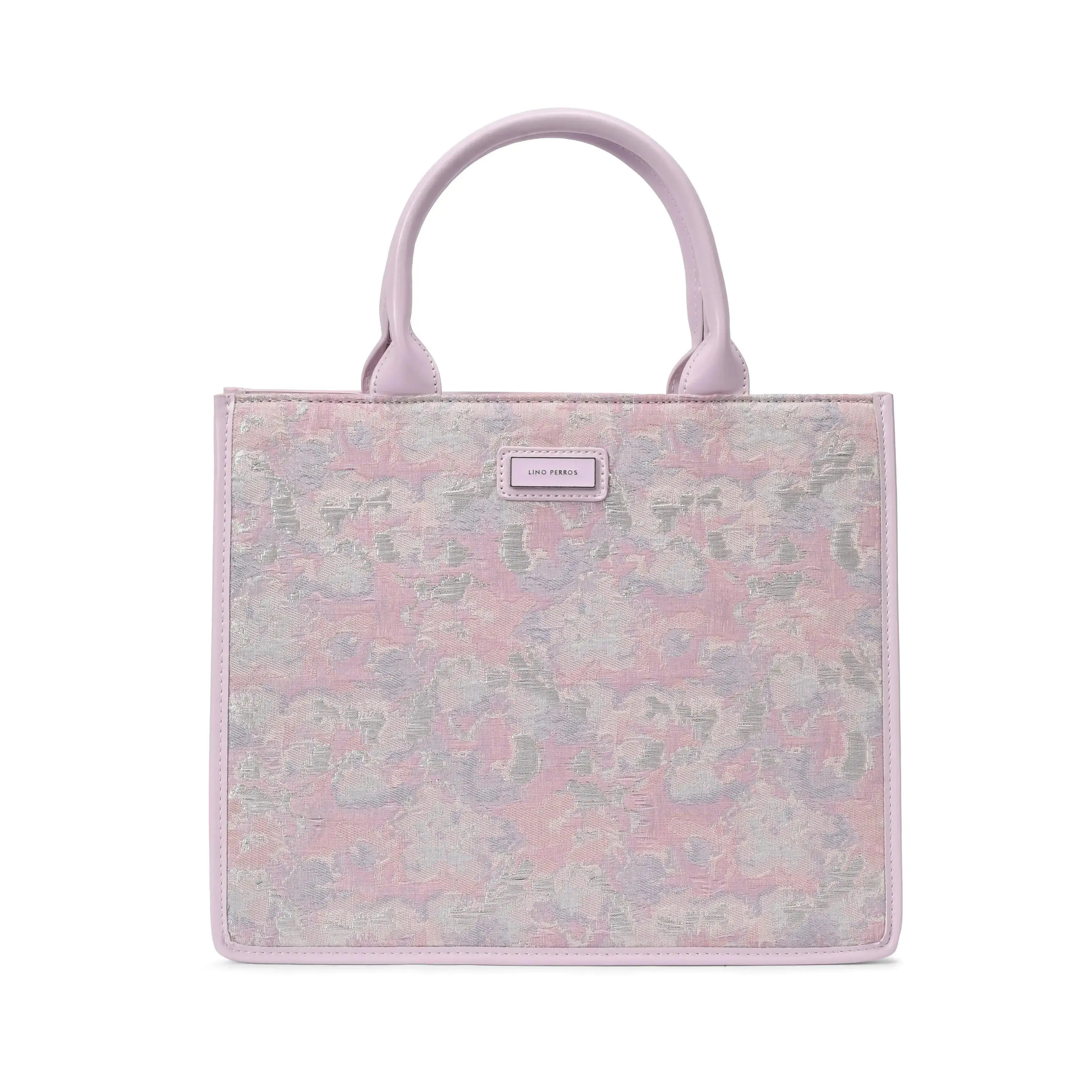 Nelly Date Lavender Satchel Bag - Lino Perros