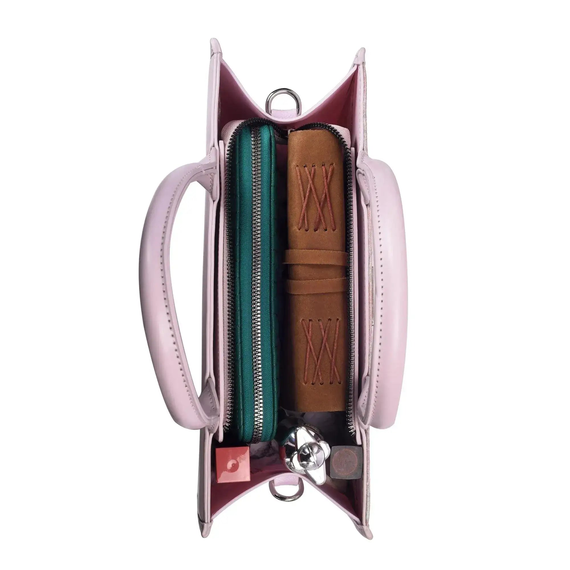 Nelly Date Lavender Satchel Bag - Lino Perros