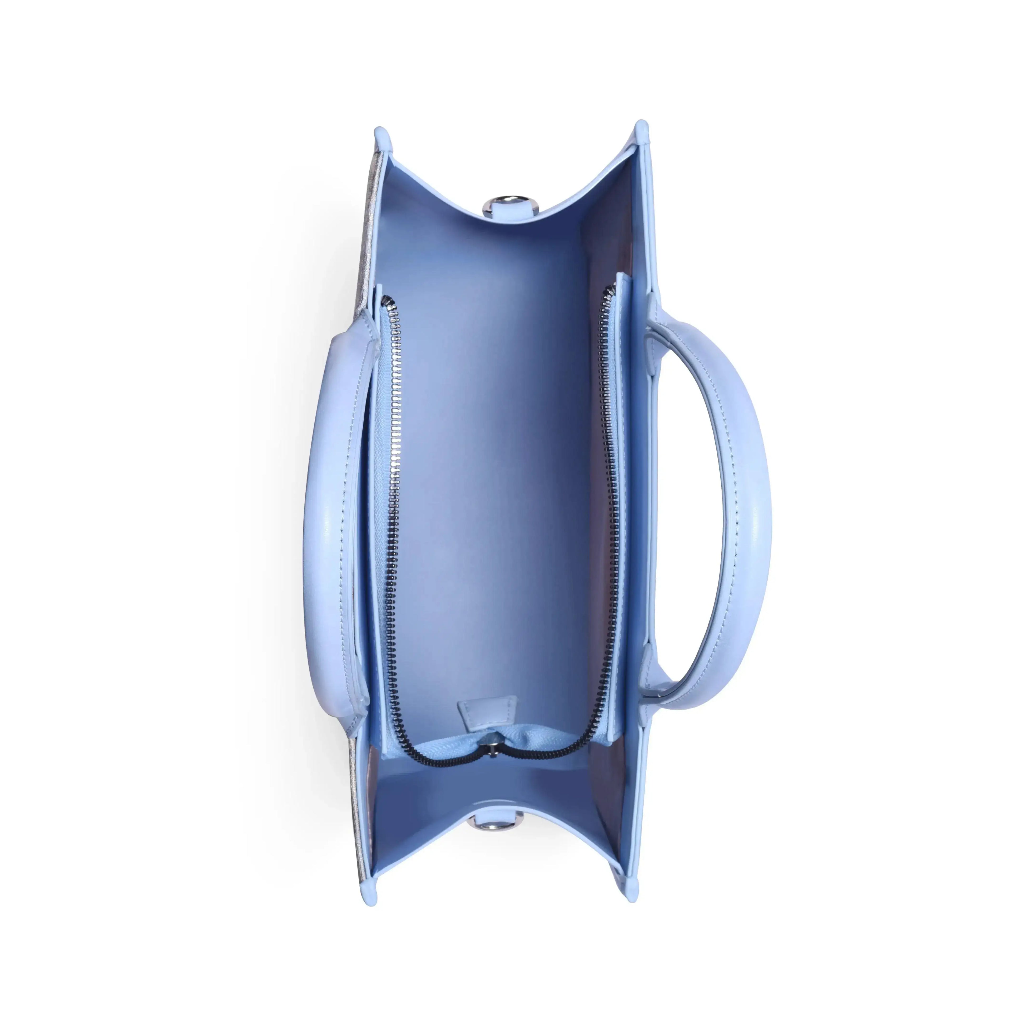 Nelly Date Blue Satchel Bag - Lino Perros