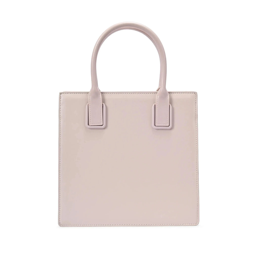 Nelly Gesture Beige Satchel Bag - Lino Perros