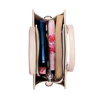 Nelly Gesture Beige Satchel Bag - Lino Perros