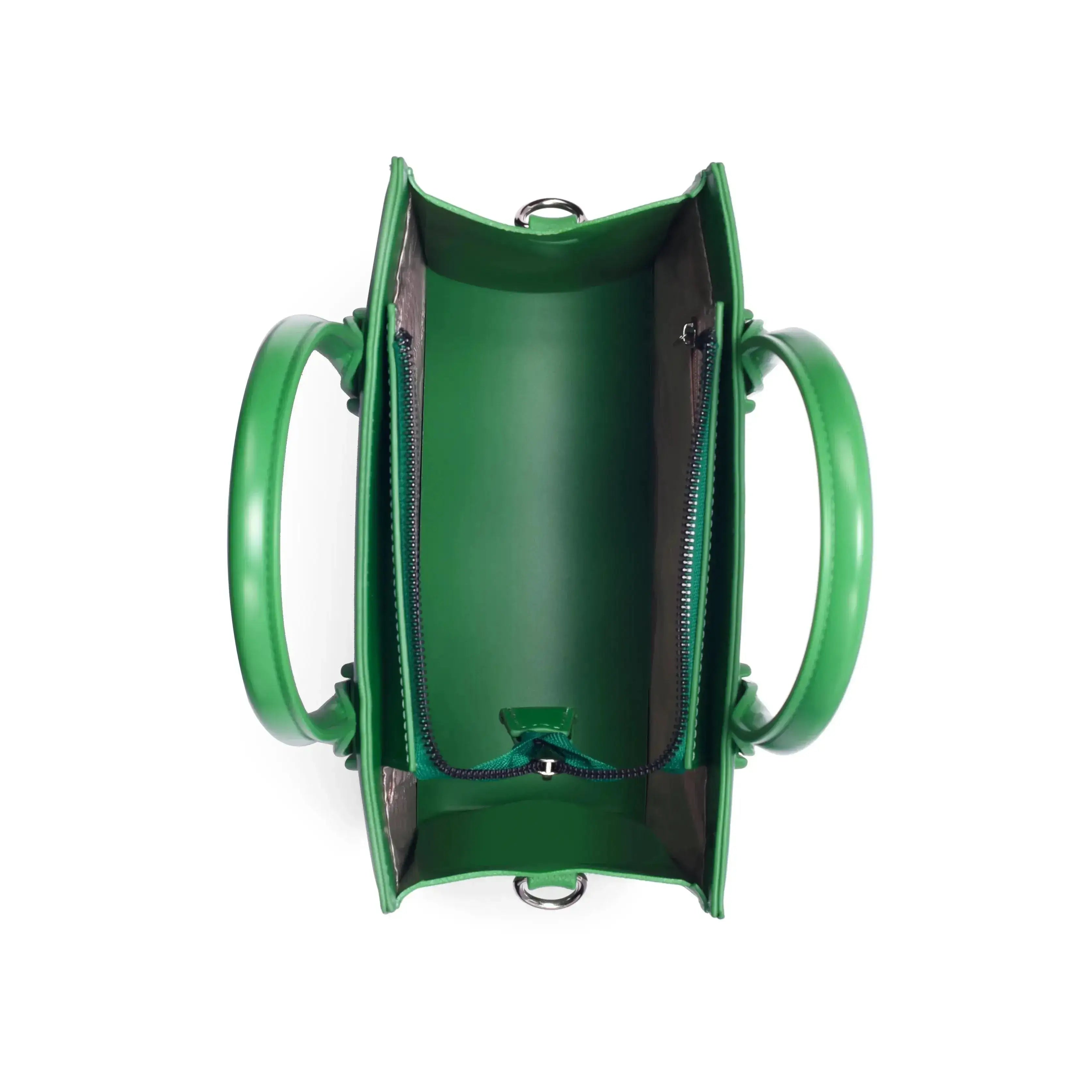 Nelly Gesture Green Satchel Bag - Lino Perros