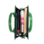 Nelly Gesture Green Satchel Bag - Lino Perros