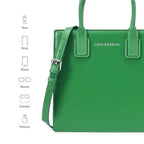 Nelly Gesture Green Satchel Bag - Lino Perros
