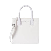 Nelly Gesture White Satchel Bag