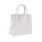 Nelly Gesture White Satchel Bag - Lino Perros