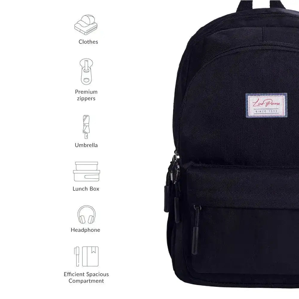 Pacman 9 to 5 Black Backpack - Lino Perros