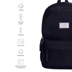 Pacman 9 to 5 Black Backpack - Lino Perros