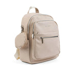 Pacman Everyday Designer Beige Backpack - Lino Perros