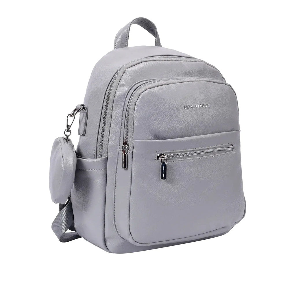 Pacman Everyday Designer Grey Backpack - Lino Perros