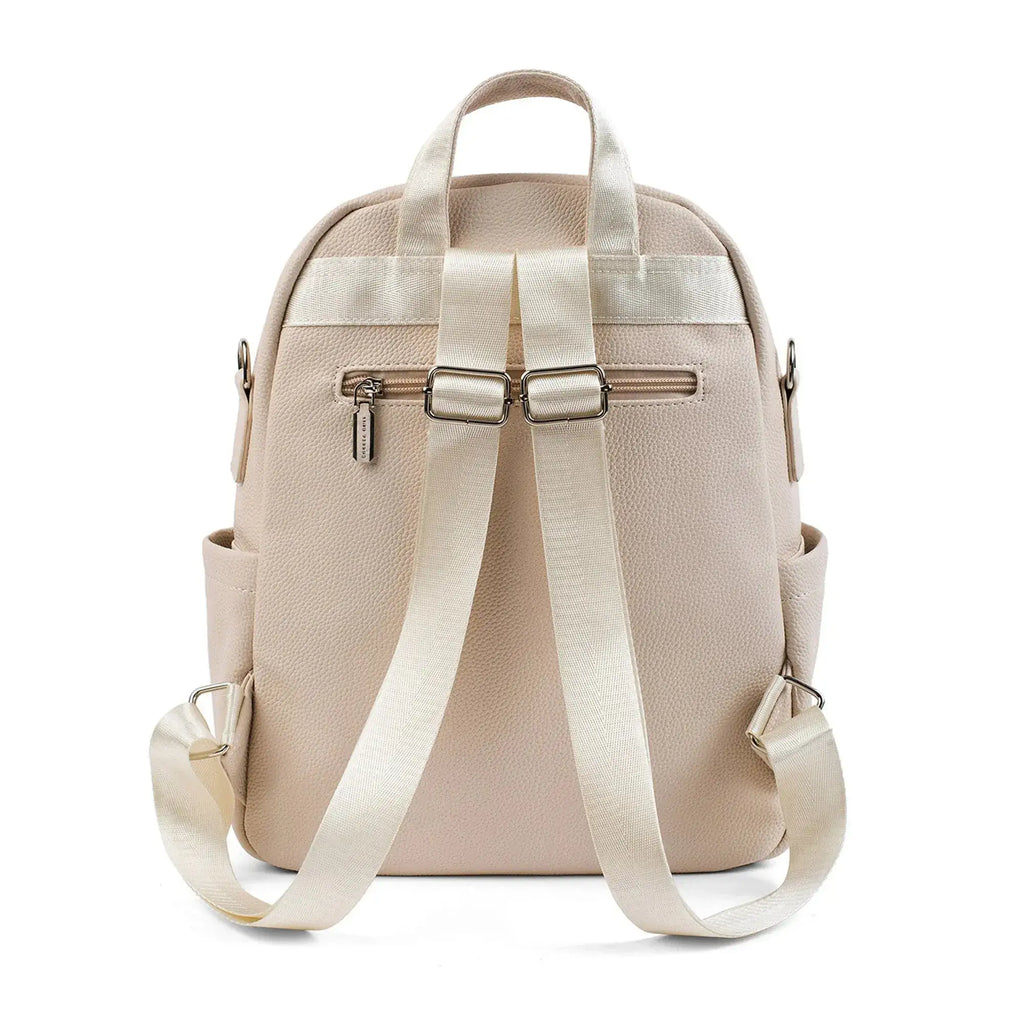 Pacman Everyday Designer Beige Backpack - Lino Perros