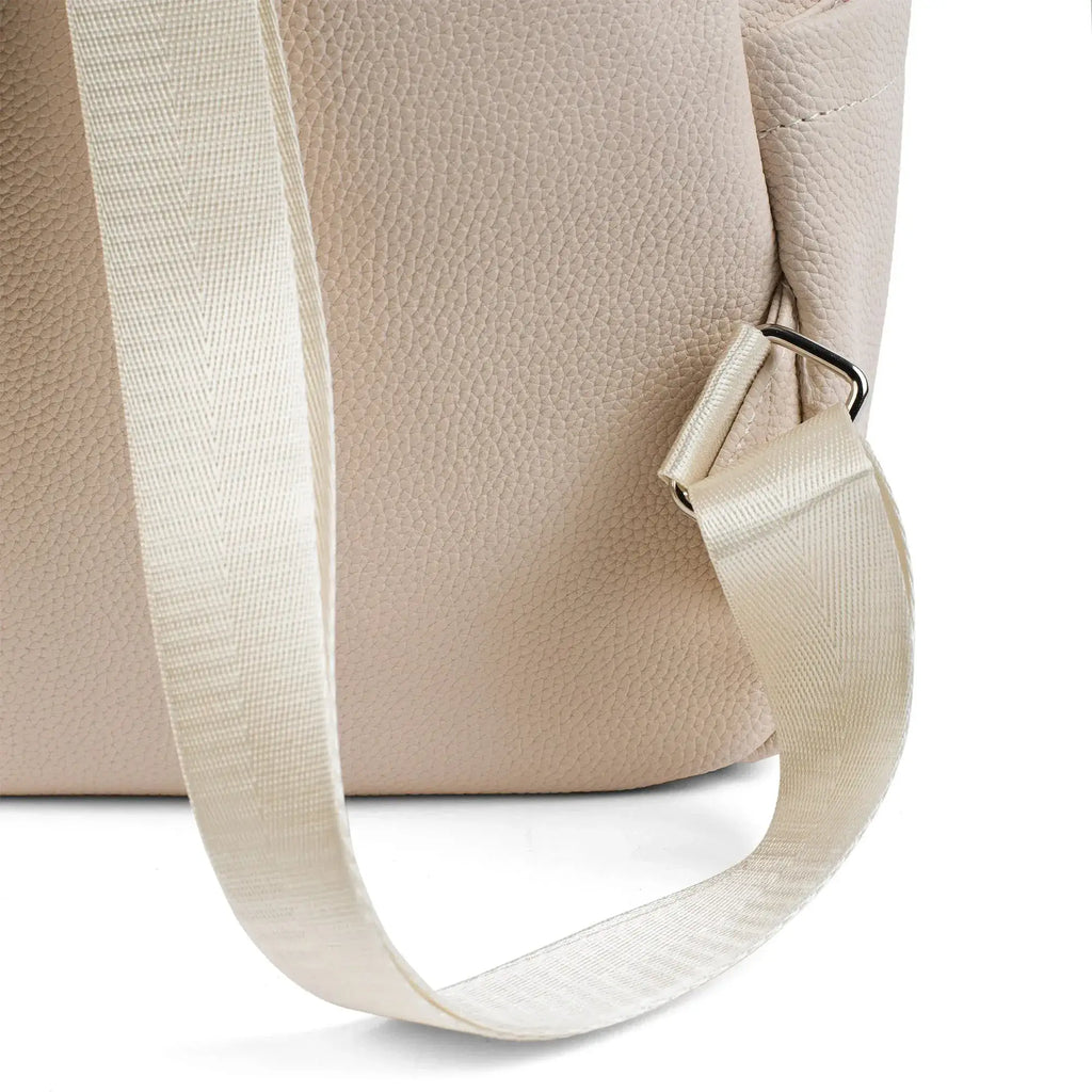 Pacman Everyday Designer Beige Backpack - Lino Perros