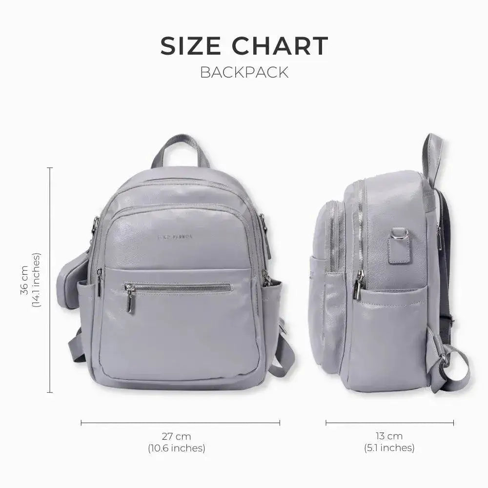Pacman Everyday Designer Grey Backpack - Lino Perros