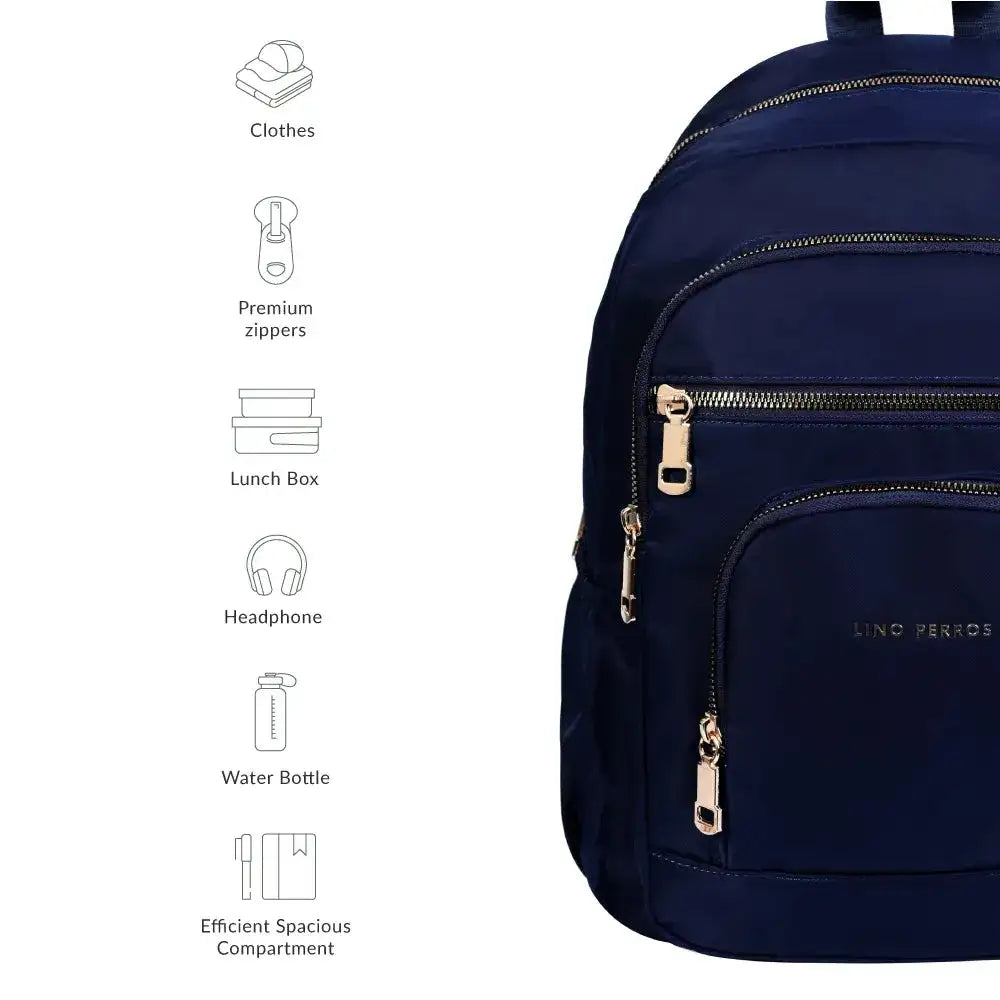 Pacman Timeless Navy Backpack - Lino Perros
